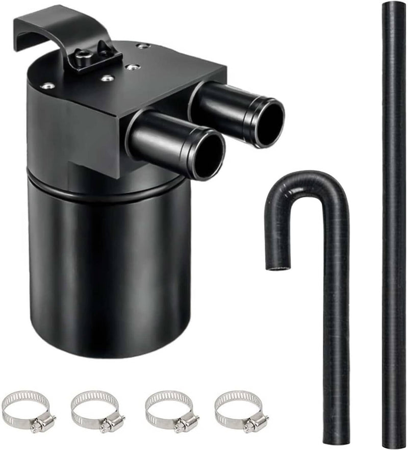 N54 Oil Catch Can Reservoir Tank for BMW 335i 135i E90 E92 E82 2006-2010 Black