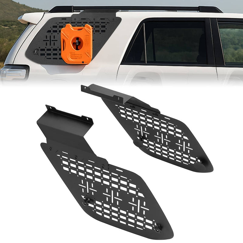 DURAFORCE Rear Window Molle Panel Storage System Exterior Rack for Toyota 4Runner 10-24