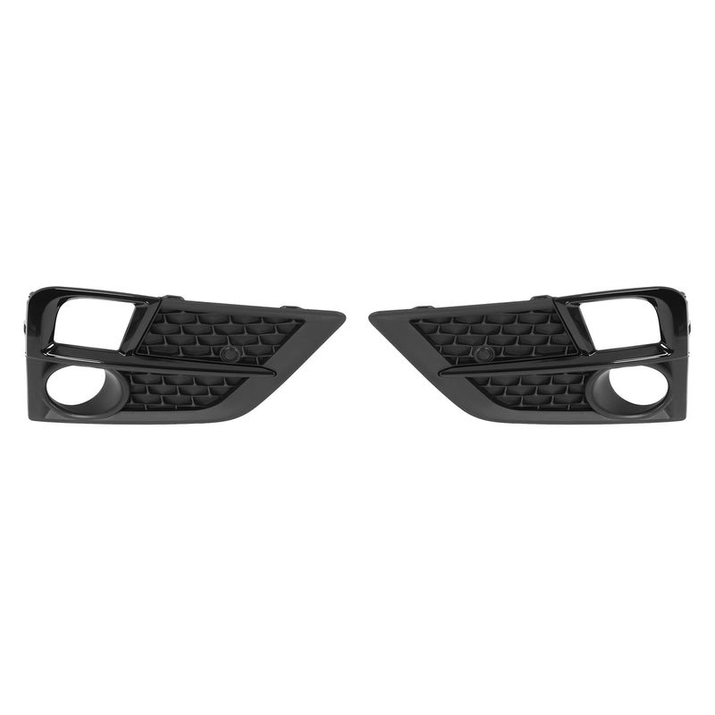 Fog Light Cover Front Bumper Lamp Bezel for Honda Odyssey 2018-2020 Black Pair