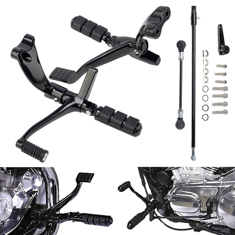 Forward Controls Complete Kit Pegs Levers Linkages for Harley Sportster 2014-202