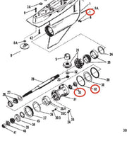 DURAFORCE 8M0204670 8M0214920 26-8M0058390 Lower Unit Seal Kit for Mercruiser
