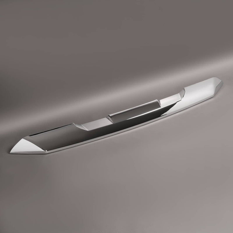 DURAFORCE Front Upper Top Grille Hood Molding Trim Chrome for GMC Sierra 1500 2022-2024