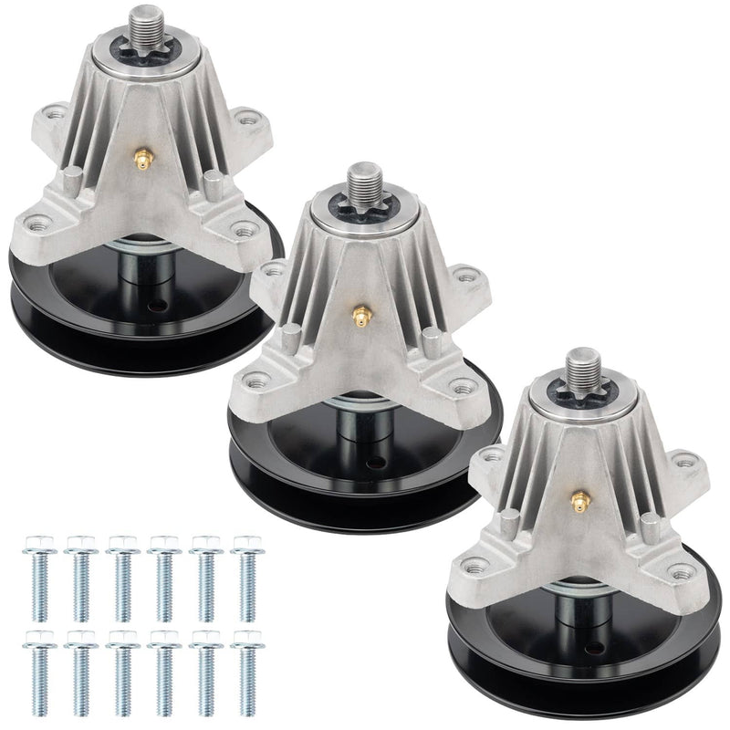 918-06981 50 Inch Deck Spindle Assembly for Cub Cadet XT2 LX50 Enduro 3 Pack