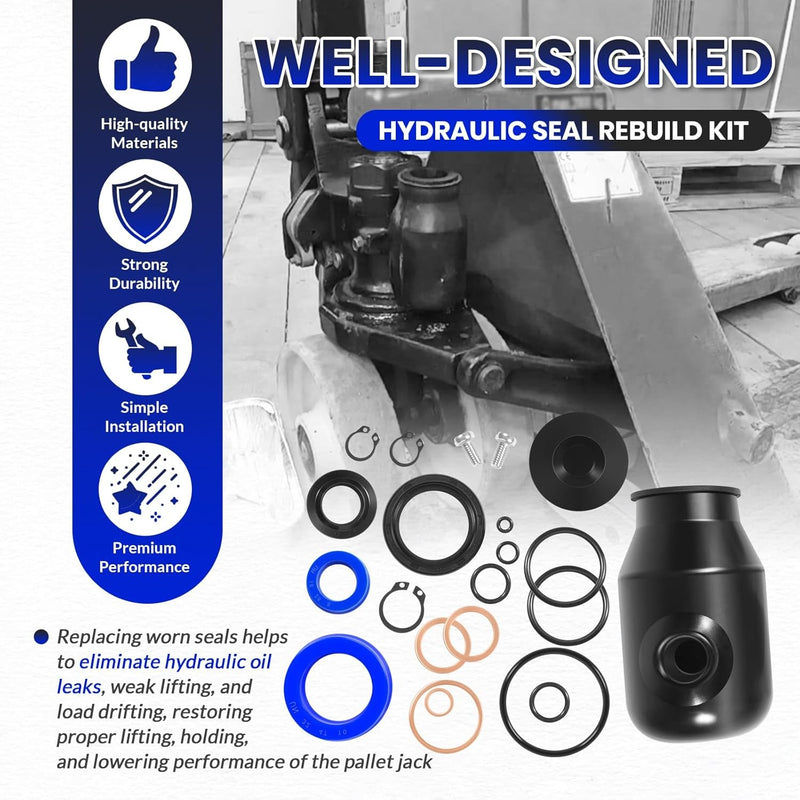200064-901 Hydraulic Seal Rebuild Kit for Multiton Pallet Jack TM M J Series