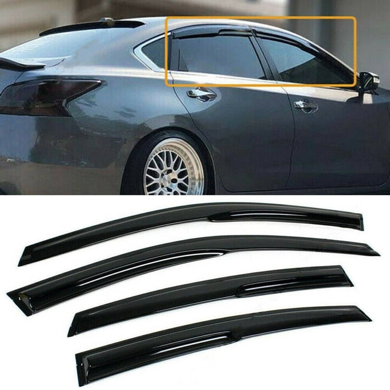 Window Visors Rain Guards for Honda Accord 2018-2022 3D Wavy Mugen Style
