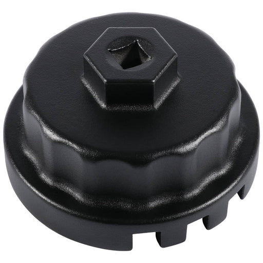 DURAFORCE Oil Filter Cap Wrench 64mm 14 Flute for Toyota for Lexus for Scion 2.5L to 5.7L