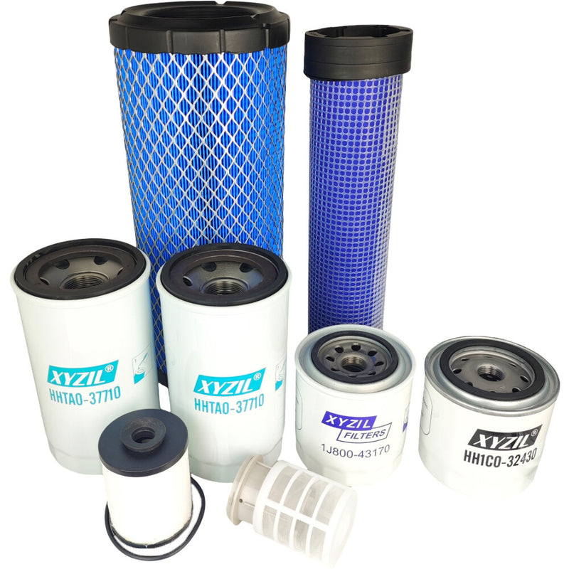 Filter Kit for Kubota M7060HFC M7060HDCC12 M6060HD V3307-CR-TE4