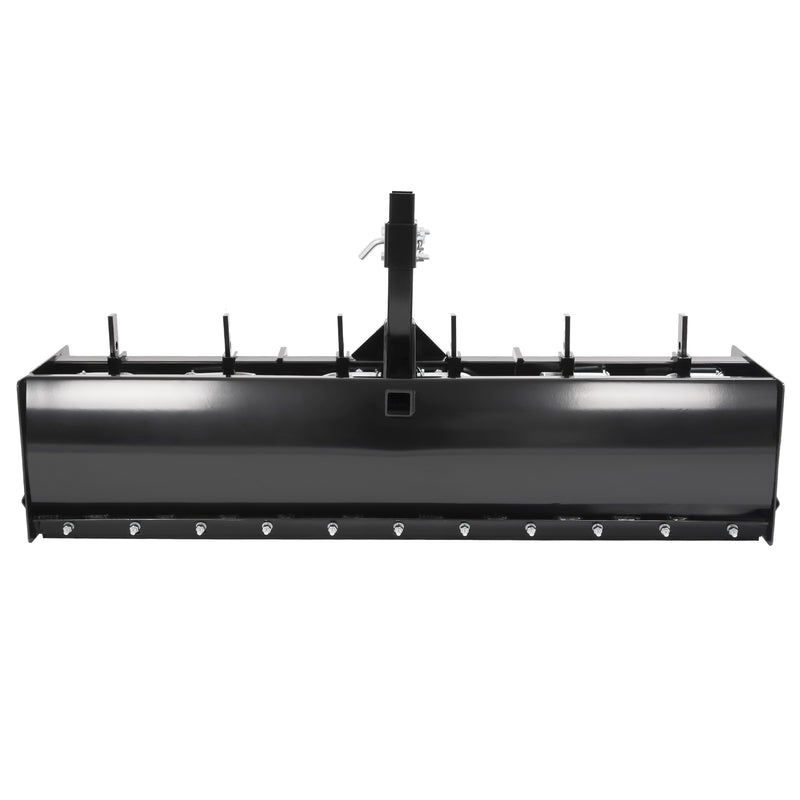 55" Tow Behind Box Scraper Blade Three-Point Quick Hitch for Cat 0 Cat 1
