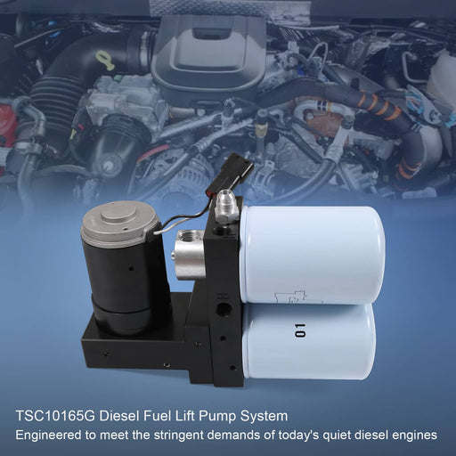 DURAFORCE TSC10165G Diesel Fuel Lift Pump System for Chevy GMC Duramax 6.6L 165GPH