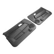 DURAFORCE Pair Inner Door Panels for Chevrolet/GMC Colorado Canyon 2004-2012 Graphite Gray