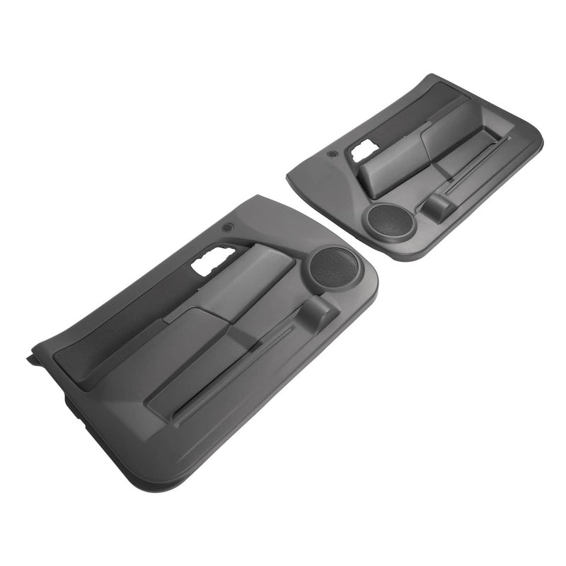 DURAFORCE Pair Inner Door Panels for Chevrolet/GMC Colorado Canyon 2004-2012 Graphite Gray