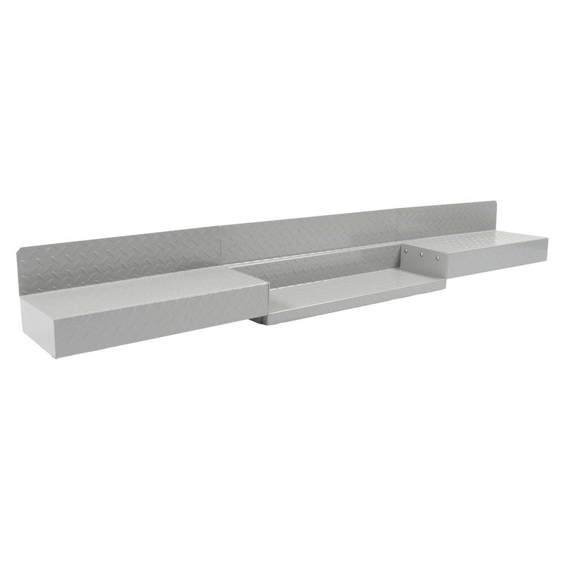 DURAFORCE Rear Step Bumper 83" Gray Universal Screw-On for Enclosed Utility Body