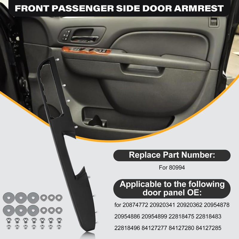 80994 Right Door Panel Handle Armrest Repair for GMC Sierra Chevrolet