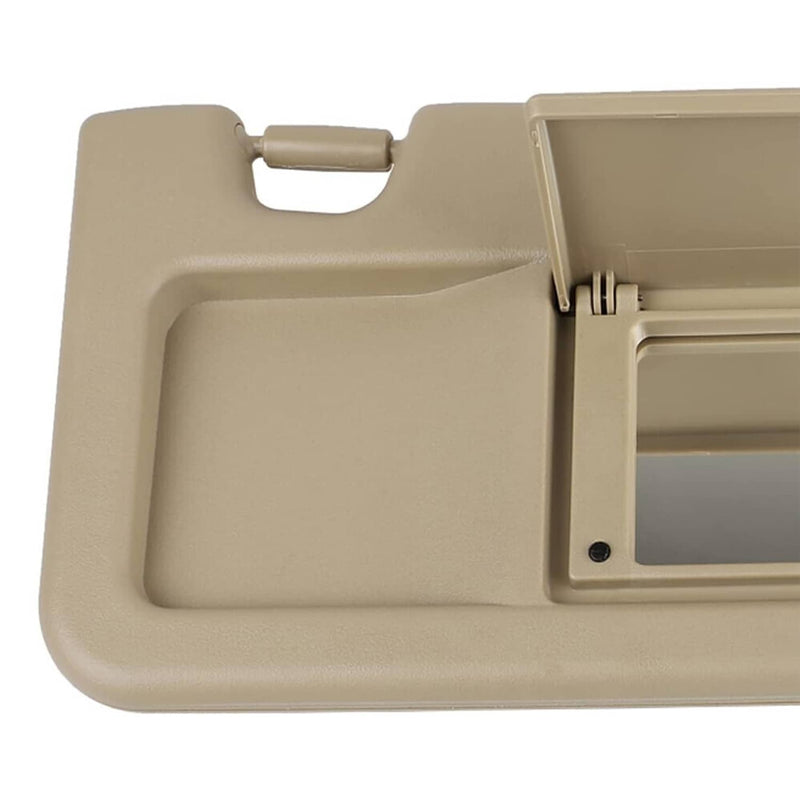 Beige Sun Visor Left and Right Kit for Honda Civic 2006-2011 1 Set