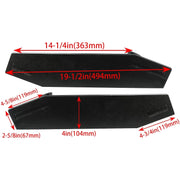 DURAFORCE Mounting Weld On Bracket for Hay Spear Bale Sqeeze Trencher Teeth Attachment 2pc