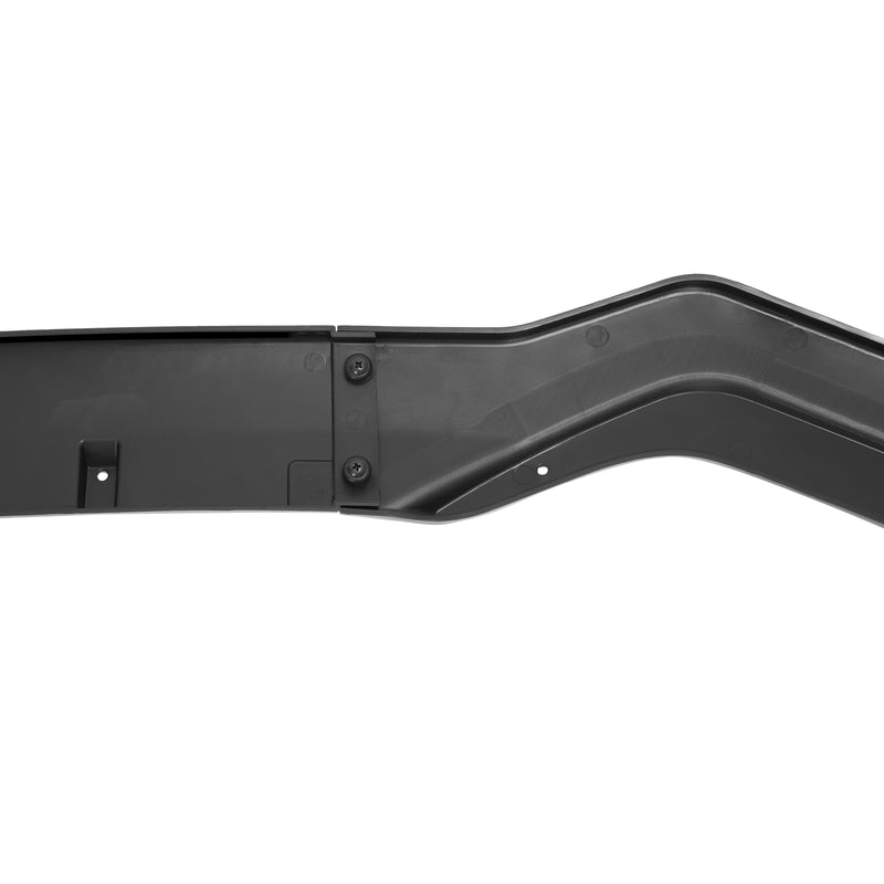 Gloss Black PP Front Bumper Lip Chin Splitter for Infiniti Q50 Sport 18-24 3PC