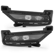 DURAFORCE LED Bumper Fog Lights Bezel Left Right Side for Chrysler 300 2015-2024