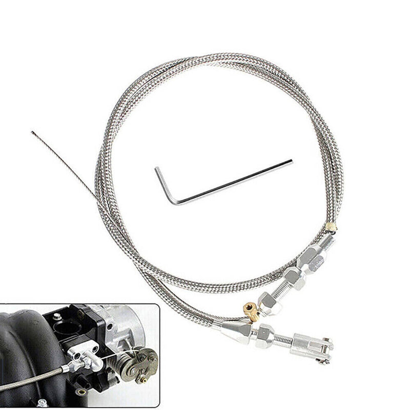 LS 92MM Throttle Body with Position Sensors TPS IAC Throttle Gas Cable Kit