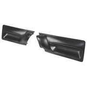 DURAFORCE Door Panel Inserts for VW Volkswagen Beetle 2003-2010 Black Left And Right Pair
