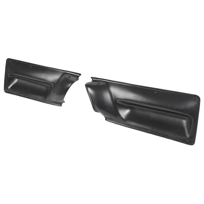 DURAFORCE Door Panel Inserts for VW Volkswagen Beetle 2003-2010 Black Left And Right Pair