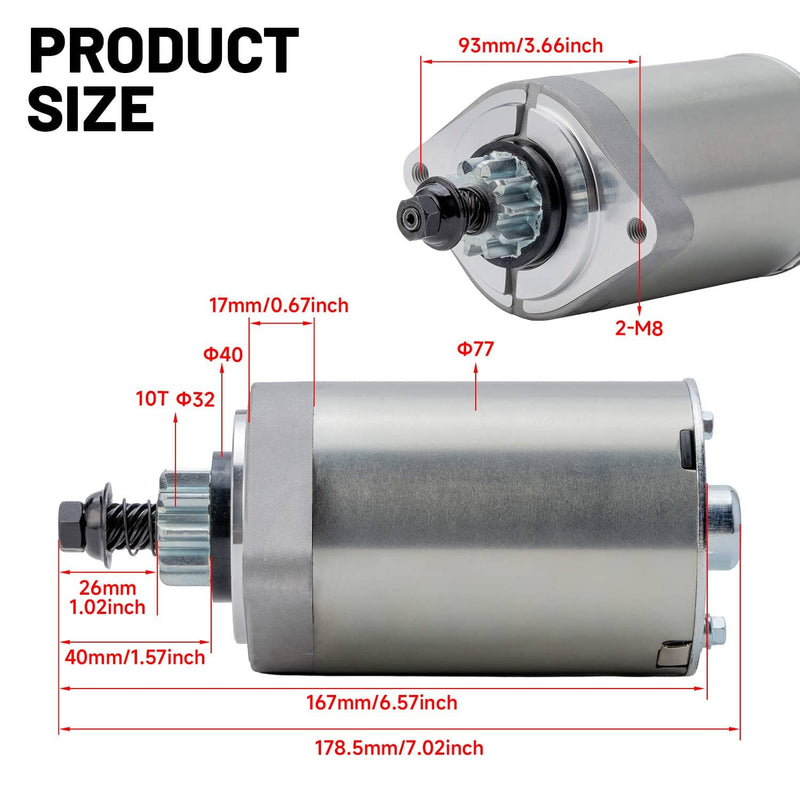 21163-0728 21163-7036 Starter for Kawasaki FR541V FR600V FR691V FR730V