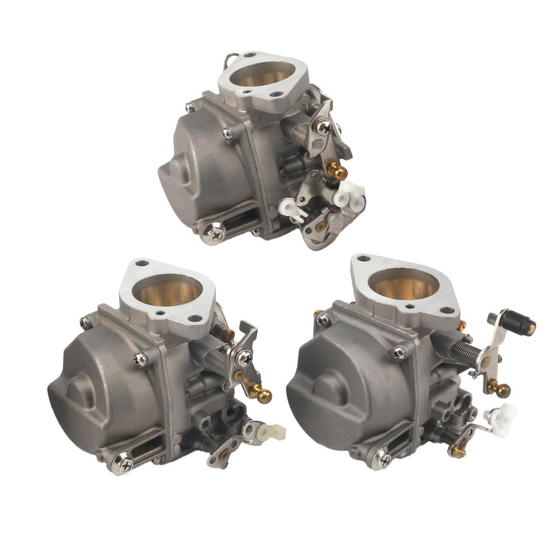 DURAFORCE 6H1-14301 6H1-14302 6H1-14303 00 Carburetor Set for Yamaha 2T 90HP Outboard