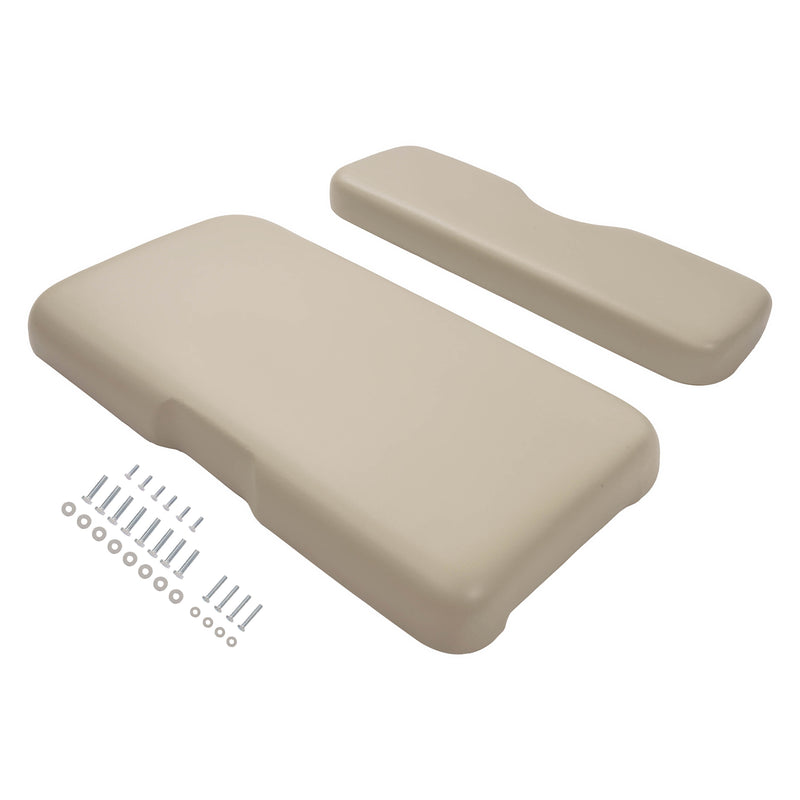 For EZGO RXV 2008-Up Front Seat Cushion Bottom Backrest Stone Golf Cart