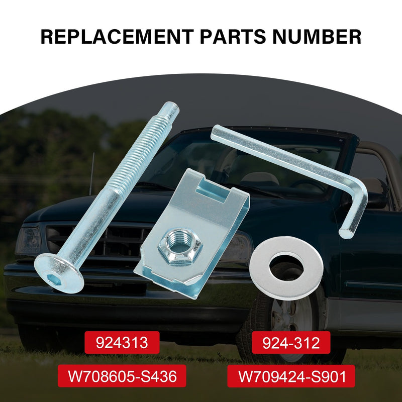 924-312 Bed Mounting Hardware 8 Bolts Set Kit for Ford F150 Truck 2004-2014