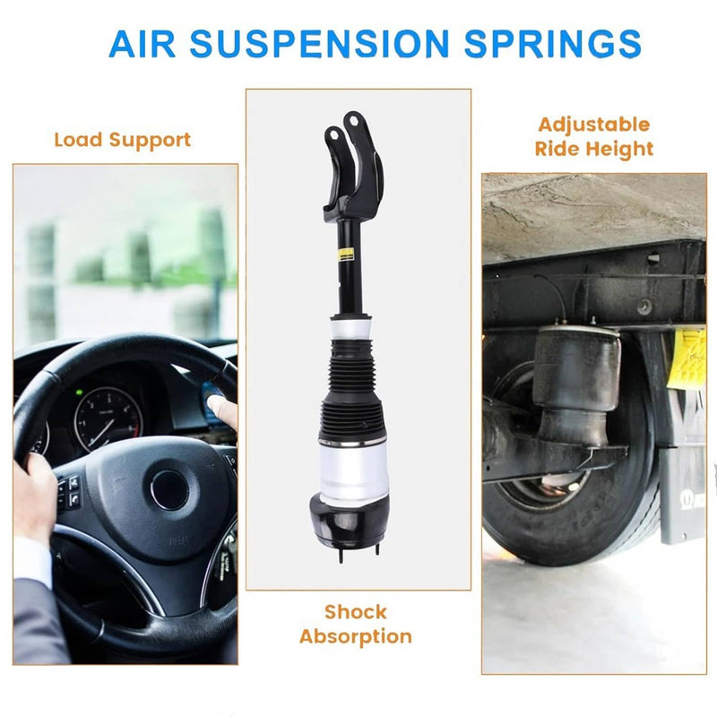 2Pcs Front Air Suspension Shock Struts w/ADS for Mercedes W166 X166 GL450