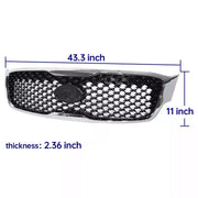 DURAFORCE 86360C6000 Front Upper Grille Radiator Sight Cover Set for for Kia Sorento
