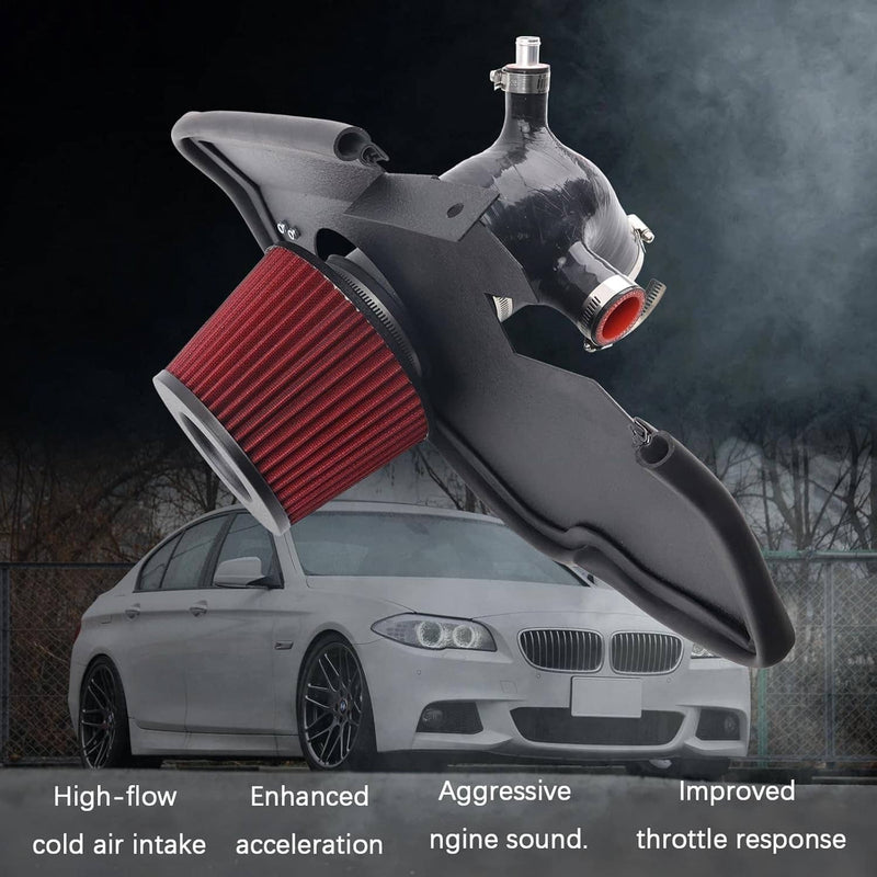 Cold Air Intake System for BMW 535i 535i xDrive F10 F11 N55 3.0T Turbo 2010-2016