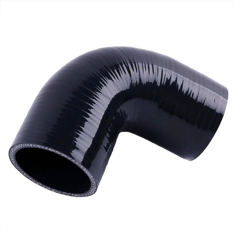 Silicone Hose Elbow Coupler Joiner Pipe 2.5 to 2.5 Inch 90 Degree Leg 102mm