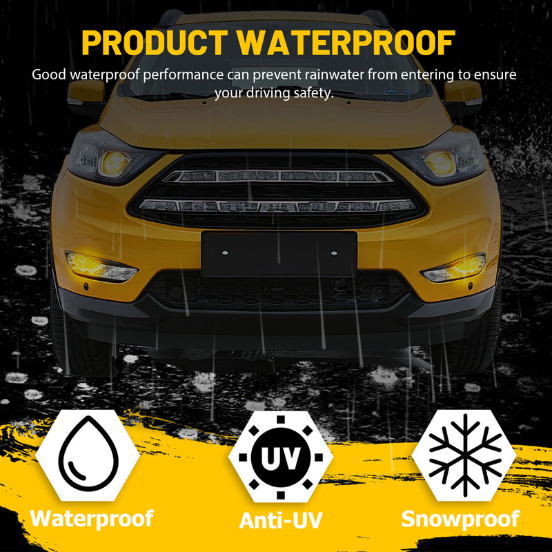 Pair Front Fog Light Bumper Lamps Left Right for Ford Escape Kuga 2013-2016