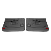 DURAFORCE Inner Door Panels for Chevy Silverado for GMC Sierra 1999-06 Dark Pewter Pair