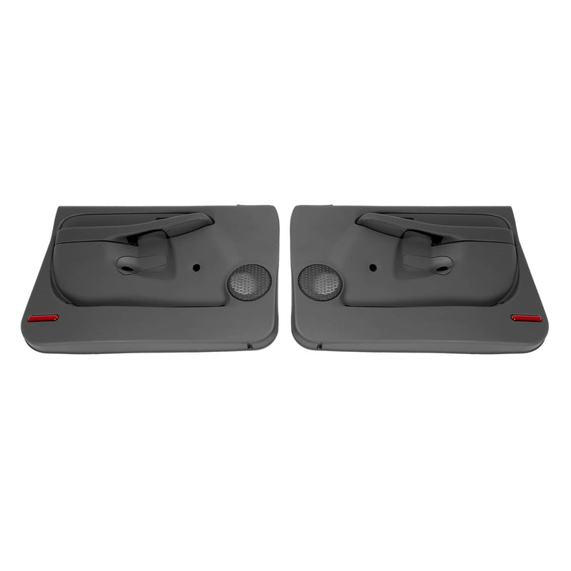 DURAFORCE Inner Door Panels for Chevy Silverado for GMC Sierra 1999-06 Dark Pewter Pair