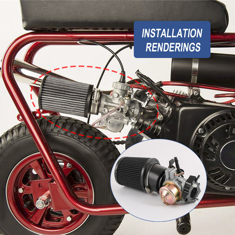 Air Filter Adapter Jet Kit for Predator 301cc 420cc 389cc 13hp 15hp