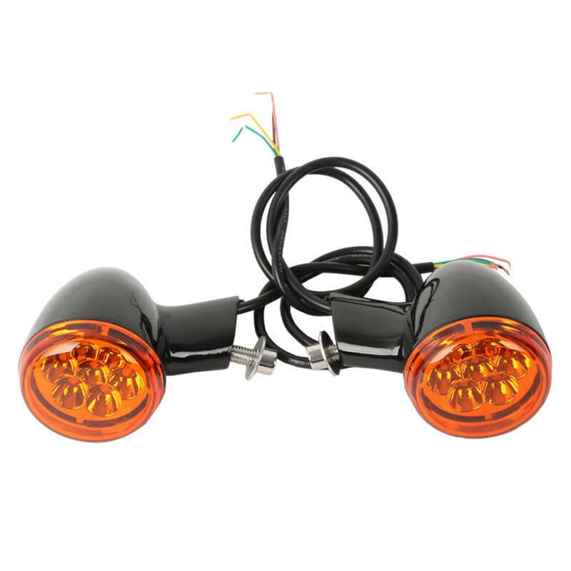DURAFORCE Rear LED Turn Signals Light Bracket for Harley Sportster XL 883 1200 1992-2022