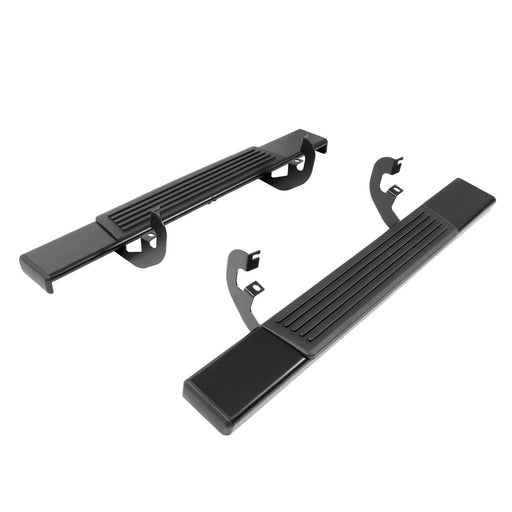 DURAFORCE Side Step Bar Running Boards Black for Silverado Sierra 2019-2025 Regular Cab