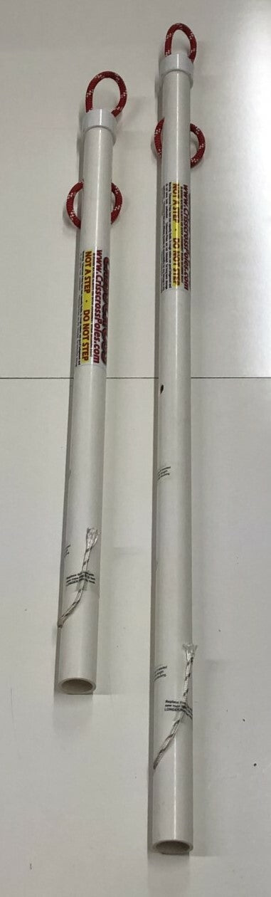 DURAFORCE Criss Cross Poles for Boat Mooring Docking Replaces Dock Pier Bumpers Whips