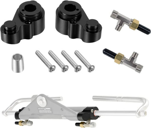 DURAFORCE HP4600 Gland Kit HF4202 Bleeder Tee Kit for Baystar Hydraulic Steering Cylinder