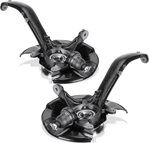 DURAFORCE Front Steering Knuckles Wheel Hub Bearings for Honda Accord TSX 2009-2012