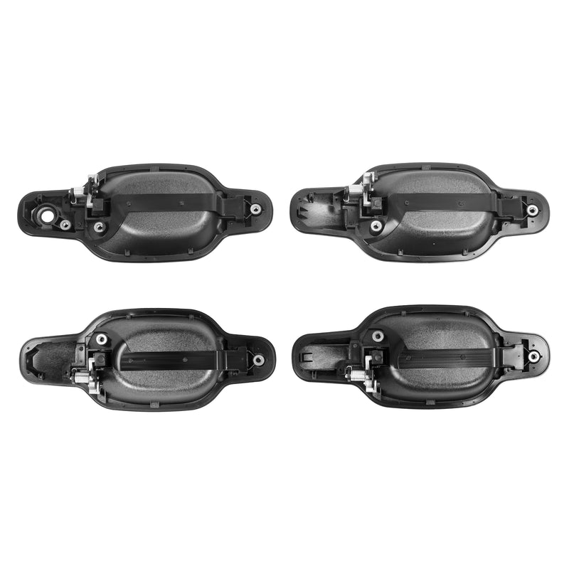 Outer Door Handle for Chevrolet Colorado for GMC Canyon 2004-2012 4 Pieces