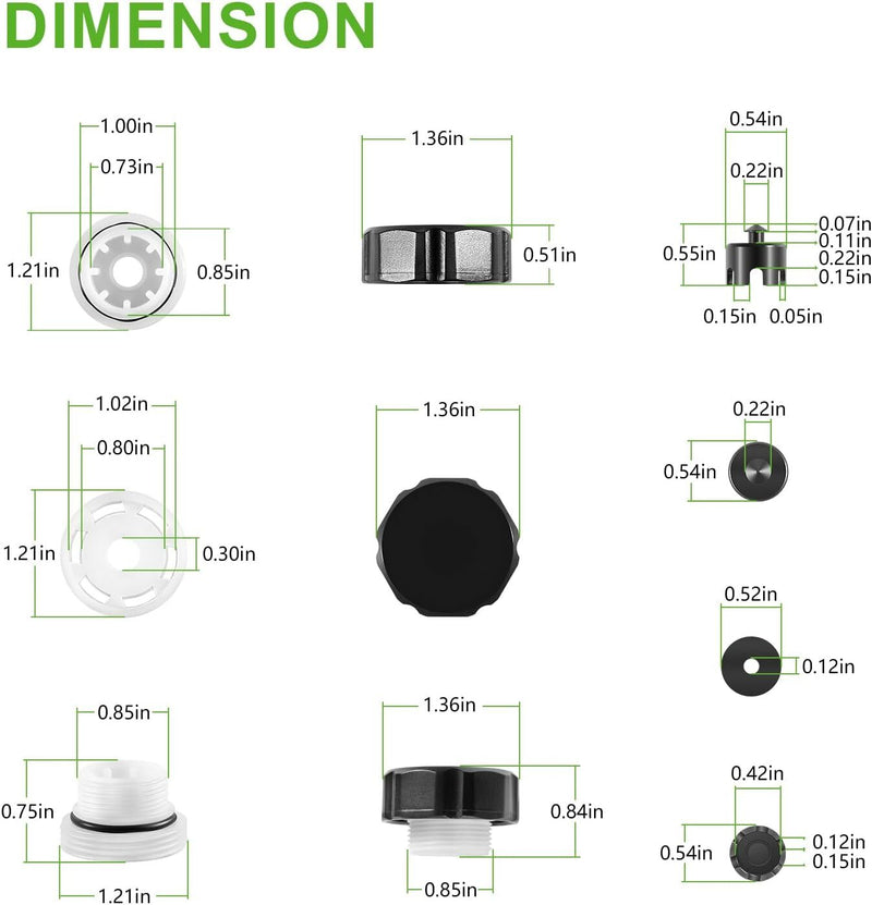 VACVBKX1B Vacuum Breaker Repair Kit for ASSE 1019-A Standard Anti-Siphon