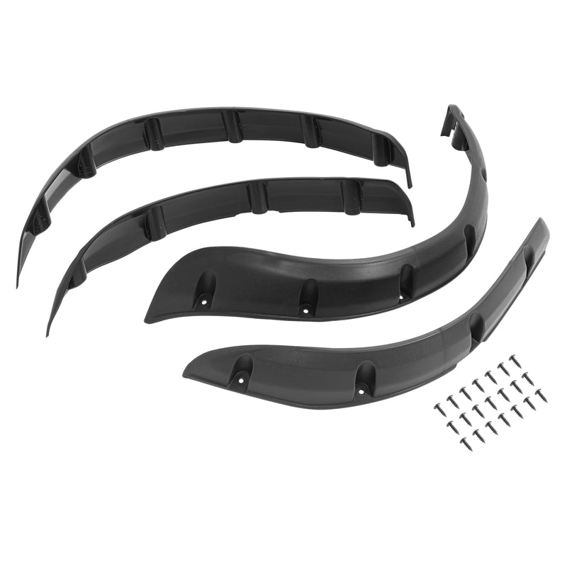4 PCS Front and Rear Golf Cart Standard Fender Flares Set for Club Car