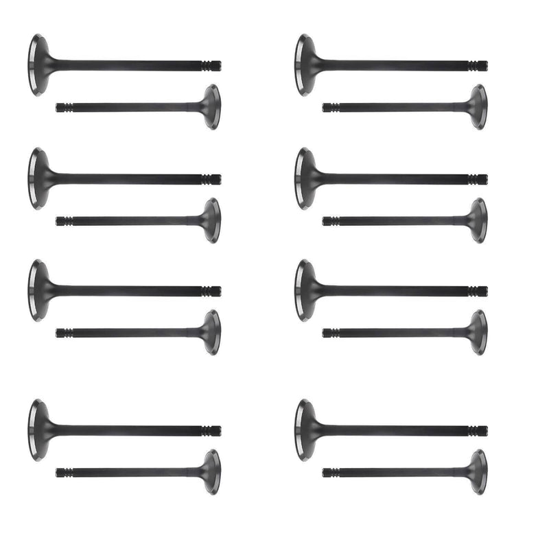 Intake Exhaust Valves 2.0L 2.4L for 2007-2017 Chevrolet GM Buick Saturn Engine