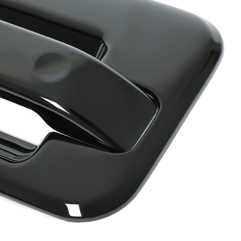 Black Painted Door Handle Covers with Keypad for Ford F150 Crew Cab 2004-2014