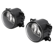 DURAFORCE Clear Fog Lights With Ring Wiring Switch for Honda Pilot EX 2012-2015