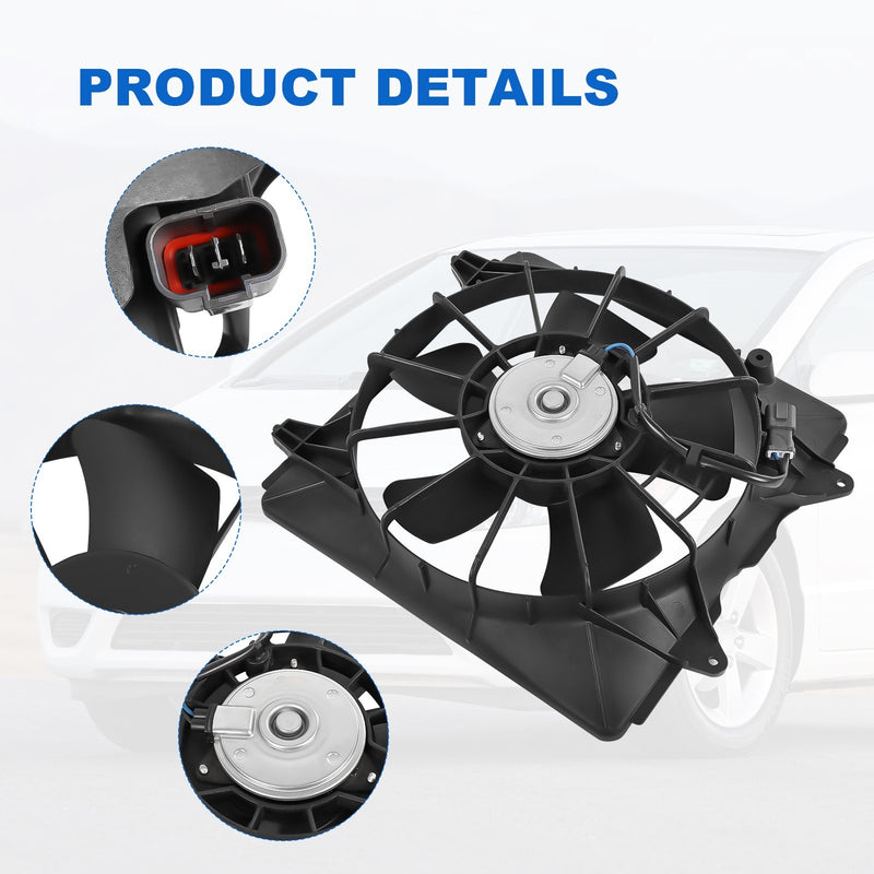 620-253 Radiator Cooling Fan Assembly Driver Side for Honda Civic 1.8L 2006-2011