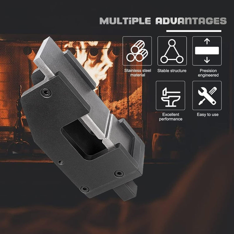 5Pcs Blacksmith G2 Guillotine Tool Slash Fullering Tool with Flat Dies