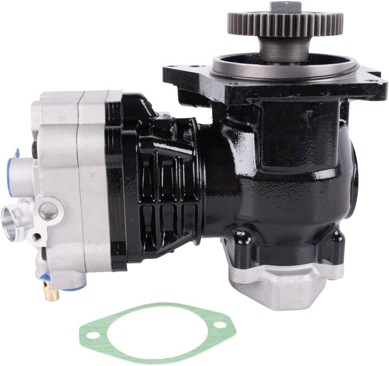 DDE RA4711302515 Air Brake Compressor with Gear for Detroit Diesel DD15 Truck